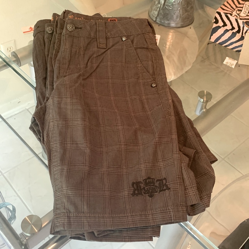 Rock revival cargo shorts